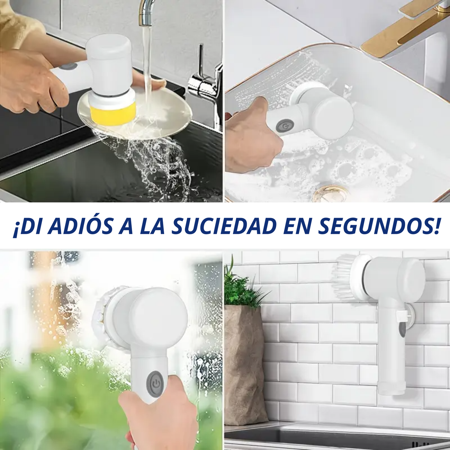 TurboClean Brush -Cepillo Electrico De Limpieza