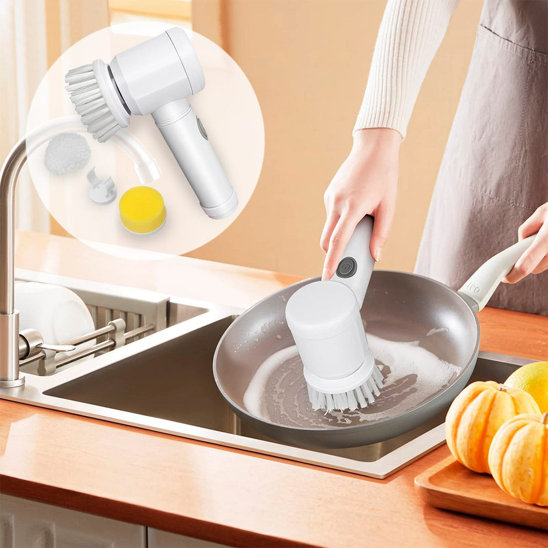TurboClean Brush -Cepillo Electrico De Limpieza