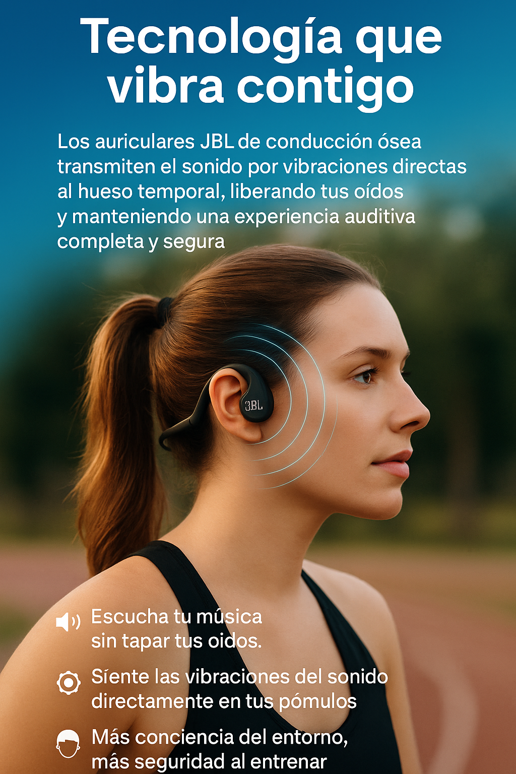 Sonikfit - Audifonos De Conduccion