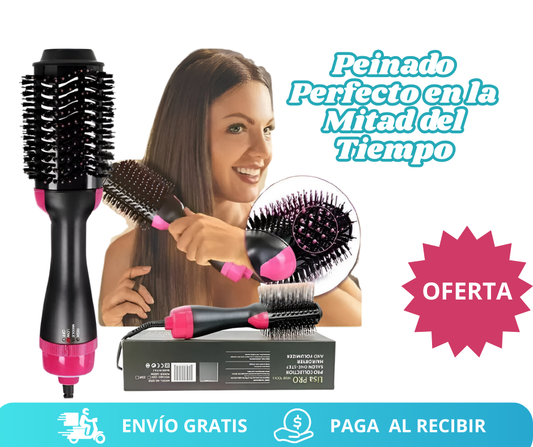 Cepillo Secador 3 en 1 Hair Dryer Brush