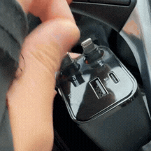 Adaptador Cargador De Carro Multiple