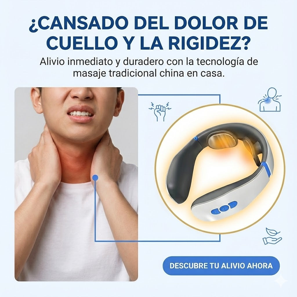 RelaxPulse Massager - Masajeador de cuello